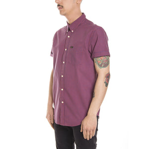 LEE BUTTON DOWN SS VIBRANT RED 76493_4  LEE 