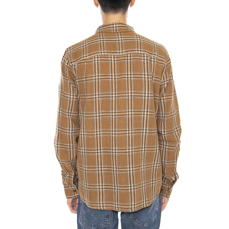 Charter Linen Blend L/S Wvn -- Camicia Uomo Multicolore 01440 WCWCP BRIXTON 