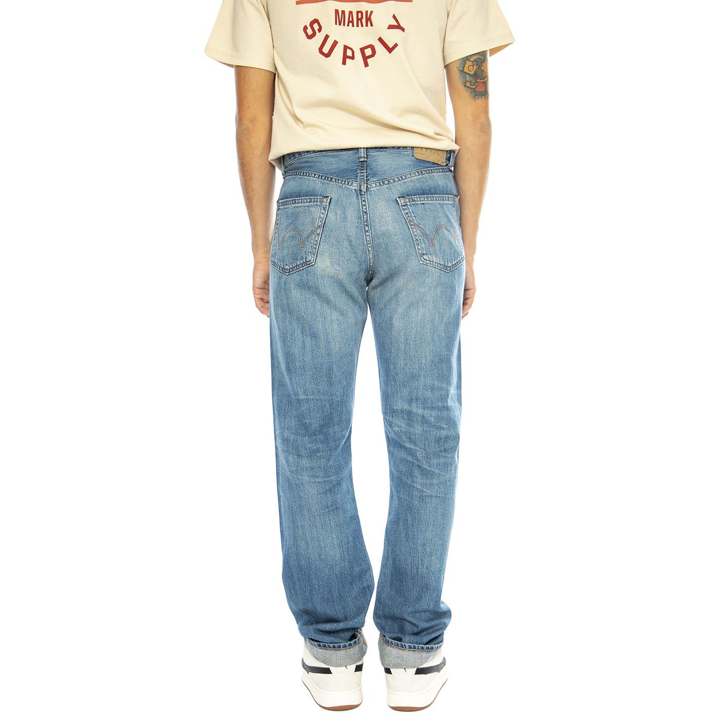 Loose Straight Light Used - Pantaloni Denim Jeans Uomo Blu I033518.01.5J.32  EDWIN 