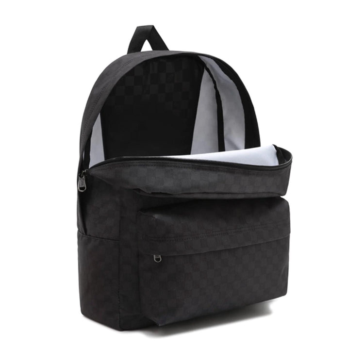 Old Skool Check Backpac Black/Charcoal - Zaino Nero VN000H4XBA51  VANS 