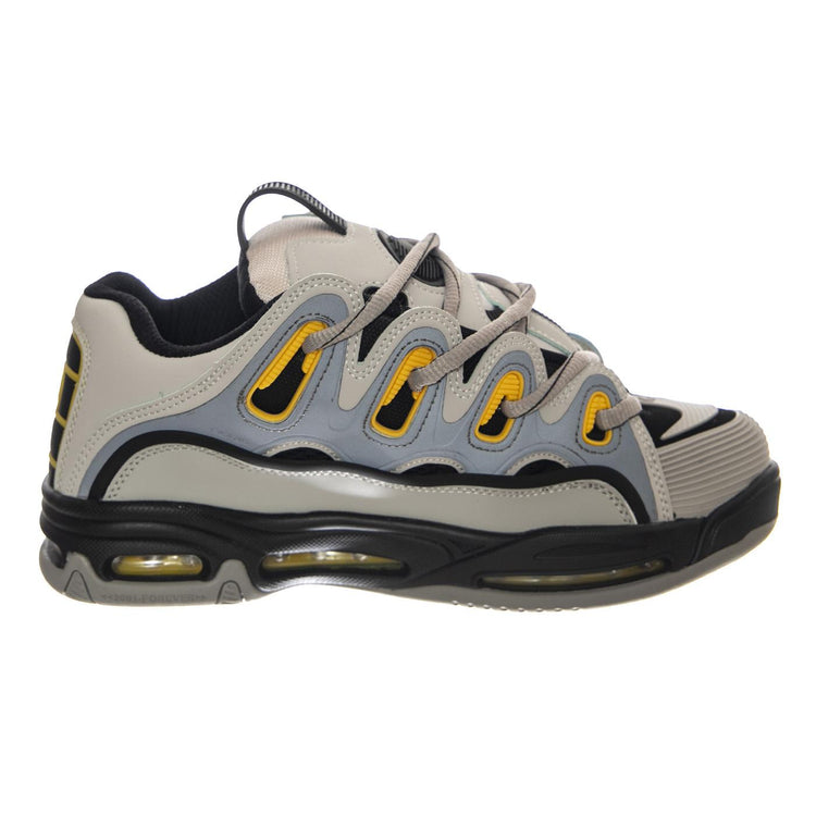 Osiris D3 2001 Grey / Black / Yellow -- Scarpe Unisex Grigio / Nero / Giallo 2025305020000000 GBY OSIRIS 