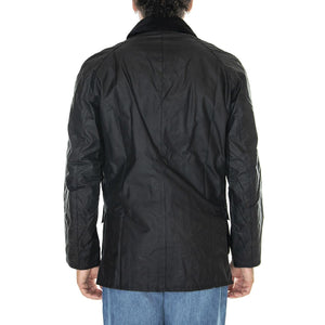 M's Ashby Wax Jacket Black / Classic - Giacca Invernale Uomo Nera MWX0339-BK72-FW23 . BARBOUR 
