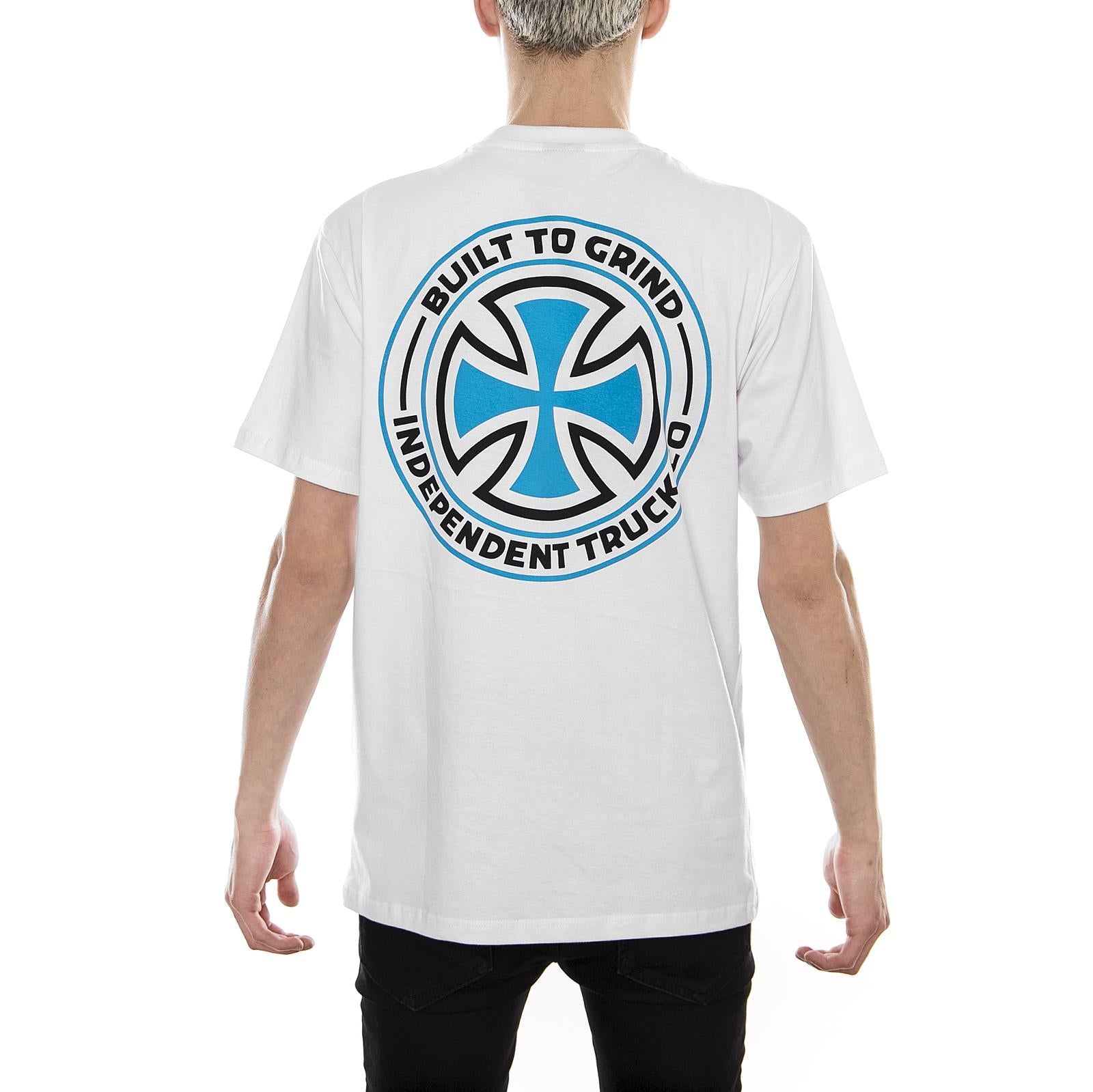 BTG Cross Tee White INA-TEE-BTG Cross Tee White  INDEPENDENT 