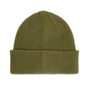 Bold Organic Beanie Army - Berretto in Maglia Verde 100030170 ARM OBEY 
