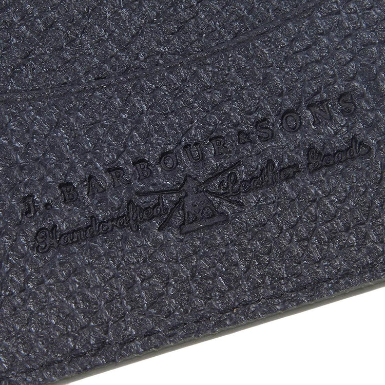 Grain Leather Card Holder Black - Portacarte Nero 222MMLG0020-BK11  BARBOUR 