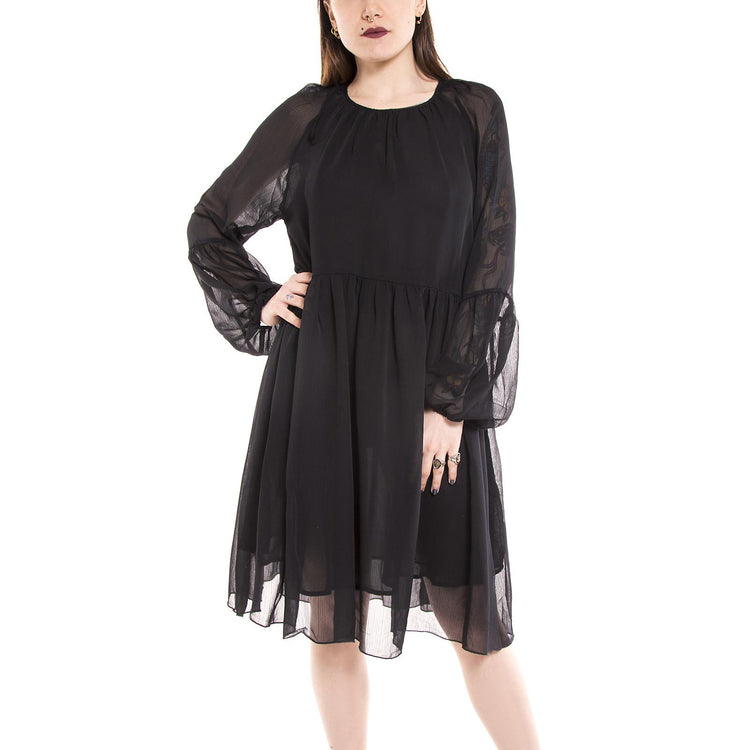 ALUMA SHORT DRESS BLACK 142030166-999  MINIMUM 
