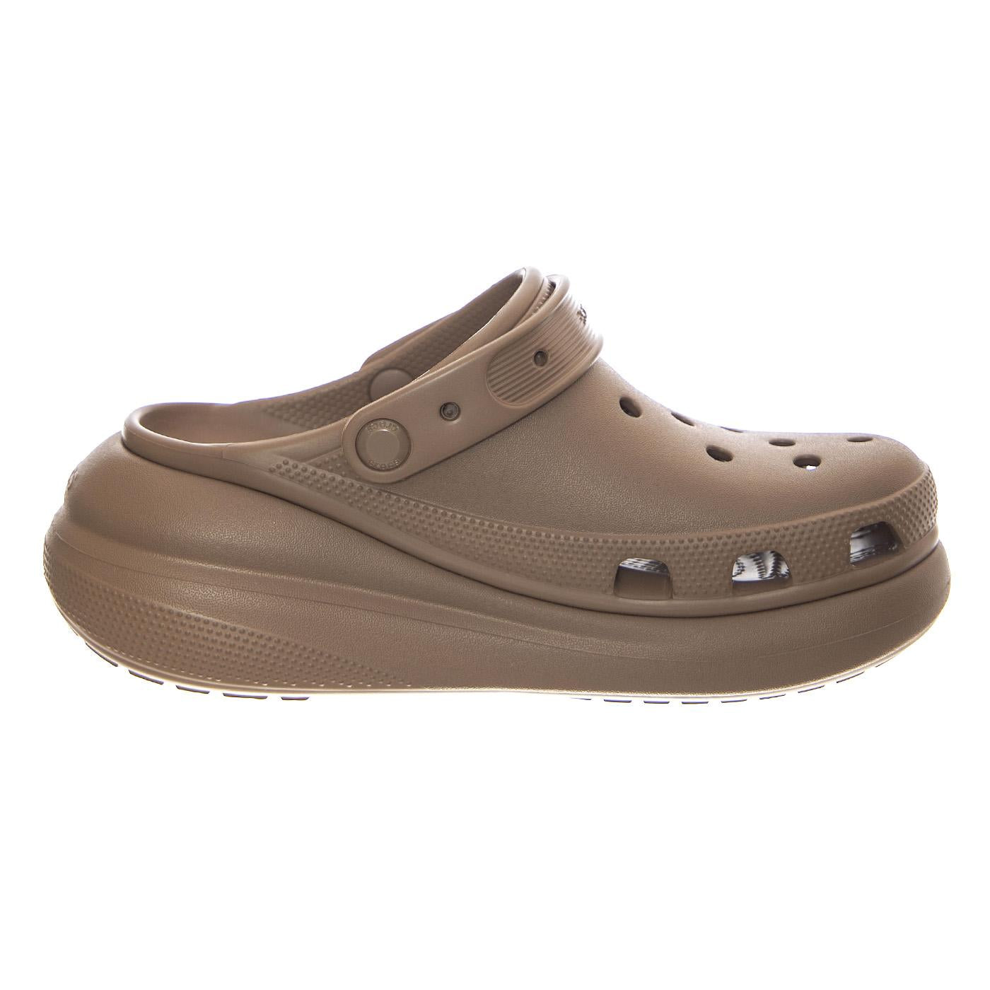 Classic Crush Clog Latte - Sandali Donna Marroni CR.207521-LATT  CROCS 