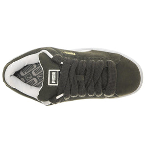 Suede XL Green Shoes - Scarpe Stringate Profilo Basso Uomo Verdi 395205-13  PUMA 