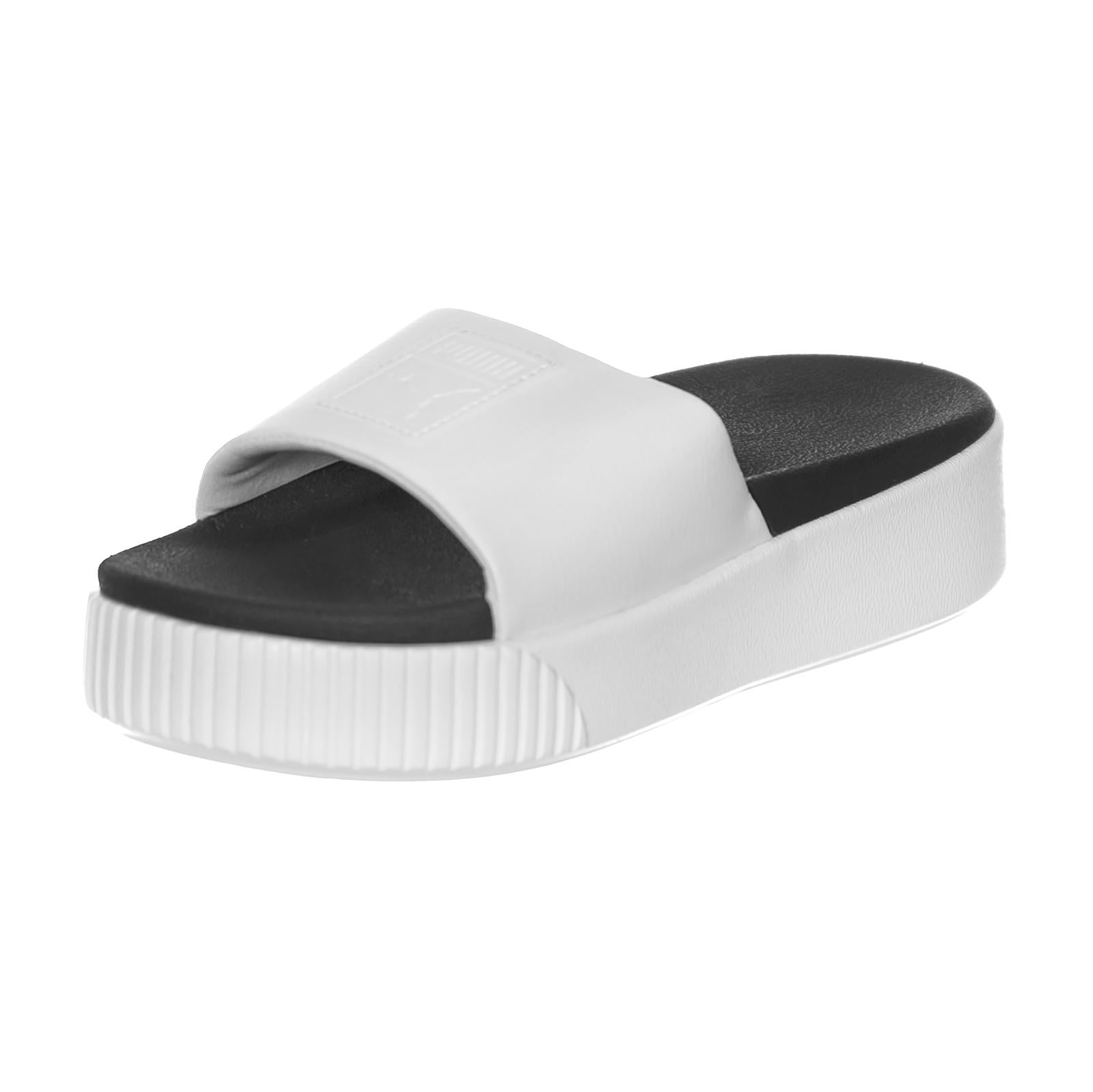 Platform Slide Wns Puma White-Puma Black 36612101  PUMA 
