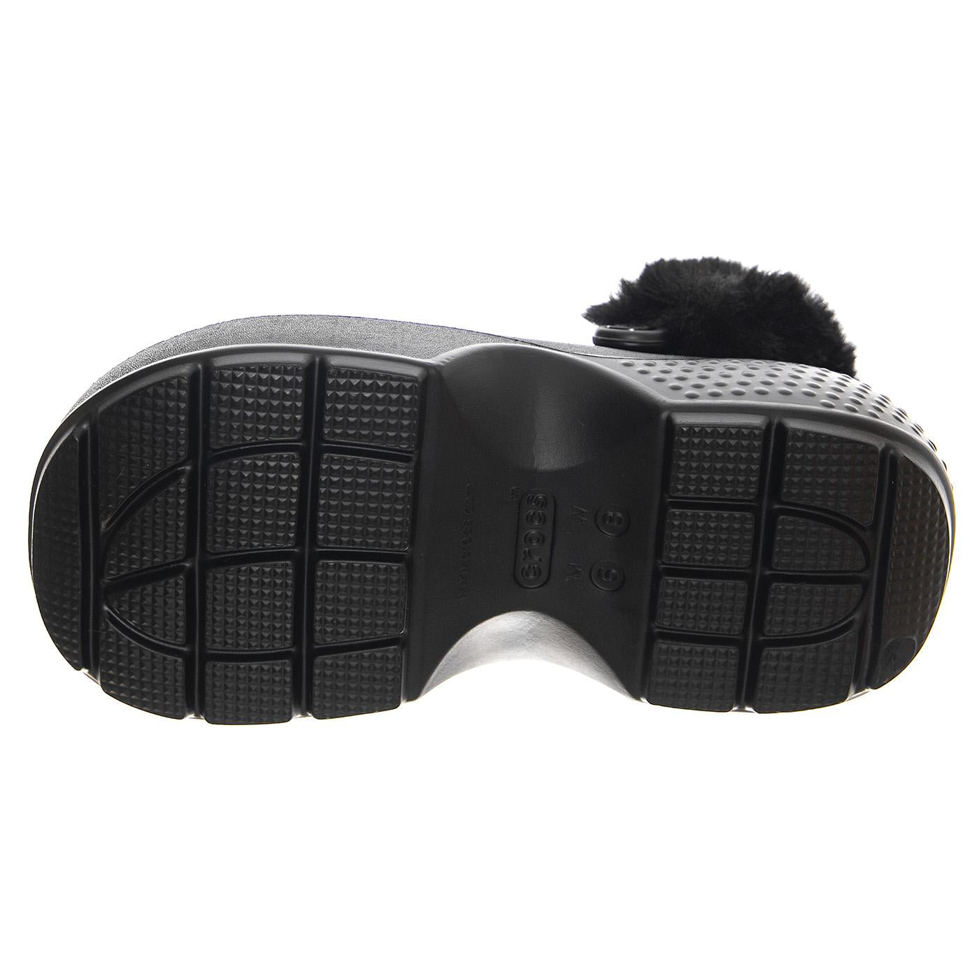 Stomp Lined Clog BLK - Sandali Donna Neri CR.208546-BLK  CROCS 