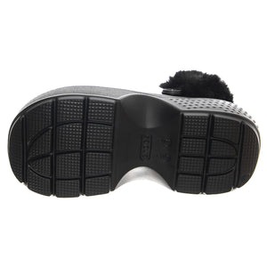 Stomp Lined Clog BLK - Sandali Donna Neri CR.208546-BLK  CROCS 