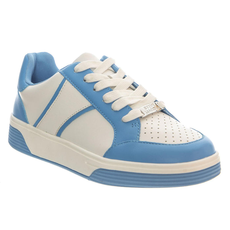 AXIS-SM BLUE MULTI WHITE / BLUE - Scarpe Stringate Donna Bianche / Blu SMPAXIS-SM-BLU . STEVE MADDEN 