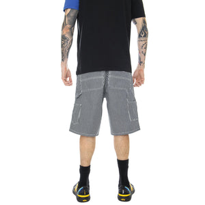 Single Knee Shorts - Blue / White - Bermuda Uomo Blu / Bianchi I027947.981.02.00  CARHARTT WIP 