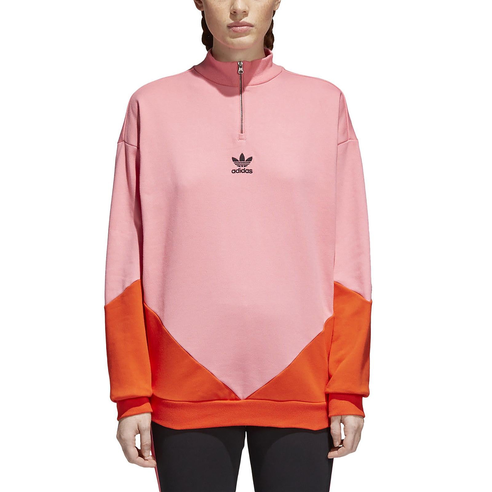 Colorado Sweatshirt Chalk Pink Bold Orange 116431_2  ADIDAS 
