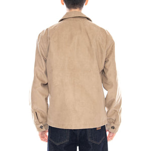 Rick Faux Suede Jacket OTW - Giacca Uomo Beige 22036126 ELMWOOD ONLY & SONS 