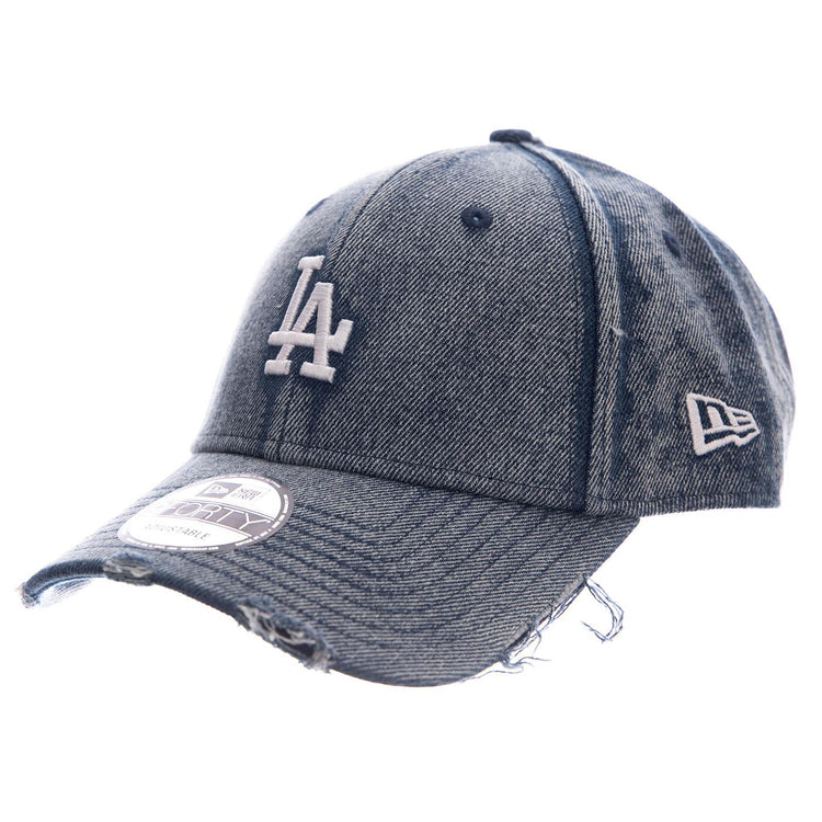 9FORTY® LOS ANGELES DODGERS PAB ACID WASH DENIM - Cappellino con Visiera Denim Jeans Blu 60856240 ACD NEW ERA 