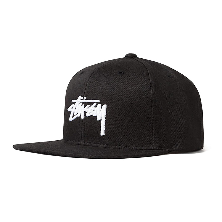STOCK SP17 CAP BLACK 131697-BLACK  STUSSY 