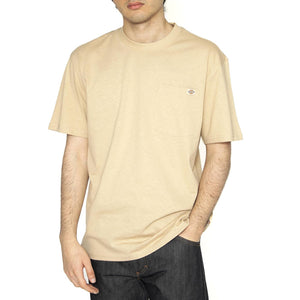 Luray Pocket Tee Irish Cream - Maglietta Girocollo Uomo Beige DK0A4YFCF951  DICKIES 