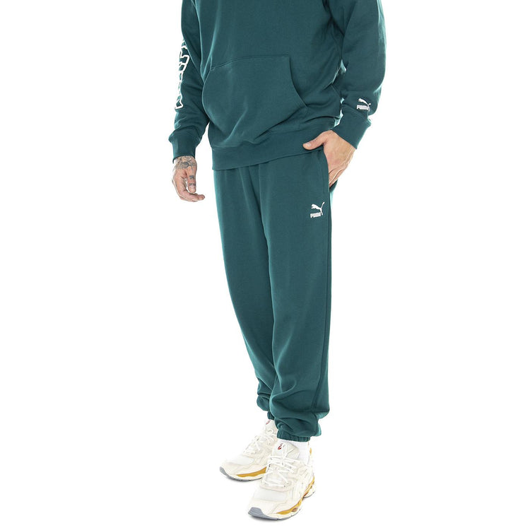 PUMA x STAPLE Sweatpants TR green - Pantaloni Uomo Verdi 622205-43  PUMA 