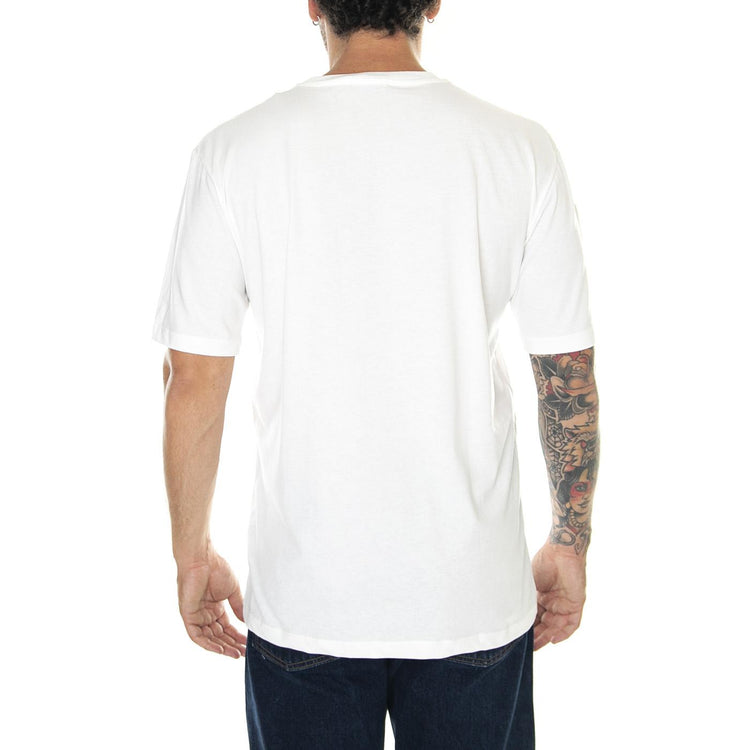 M' Essential Pocket T-Shirt Bone - Maglietta Girocollo Uomo Bianca 6010109-11-4300  CAT 