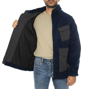 P Bear Borg Zip Thru Angled Po Navy Blazer - Giacca Uomo Blu PFD0051-203  PENFIELD 