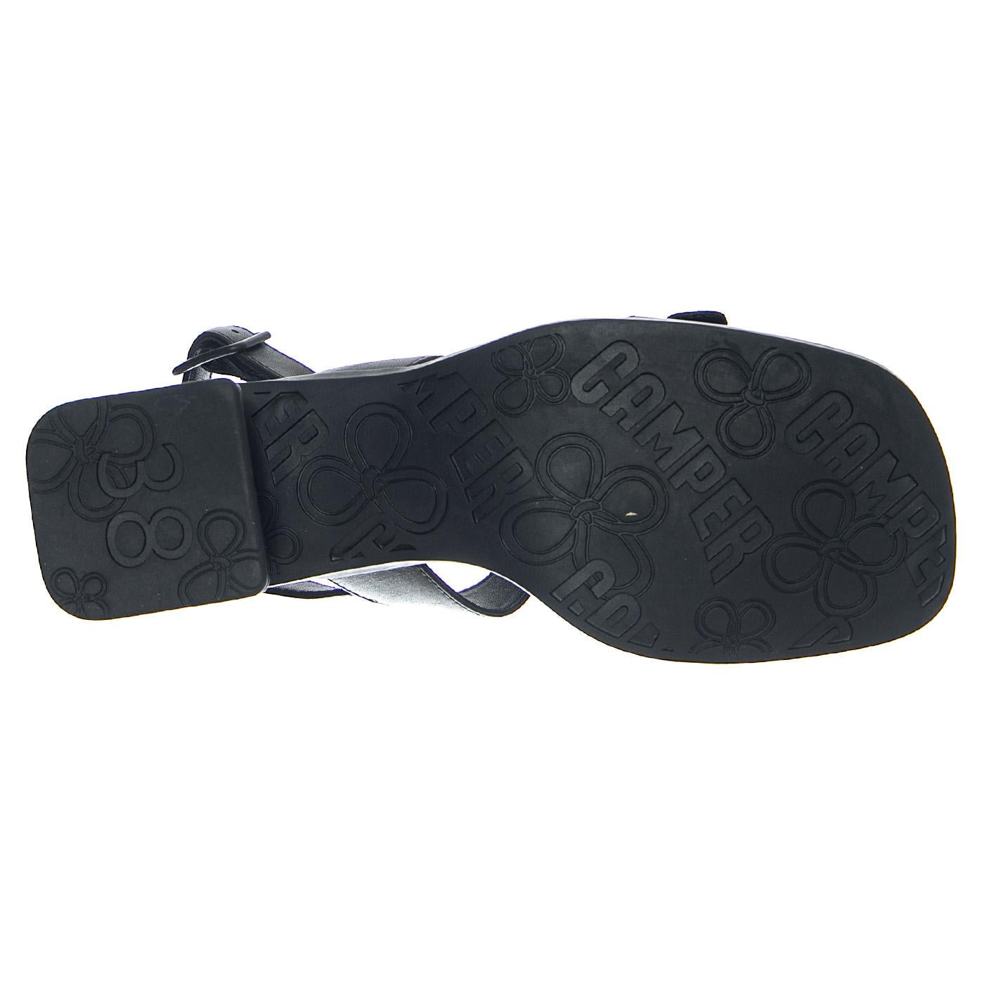 Ultrasoft Negro/KoraSand Ultrasoft Negro - Sandali Donna Neri K201739 001 CAMPER 