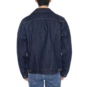 124MJ Rinse Jacket - Giacca Denim Jeans Uomo Blu 112341042-BLUE . WRANGLER 
