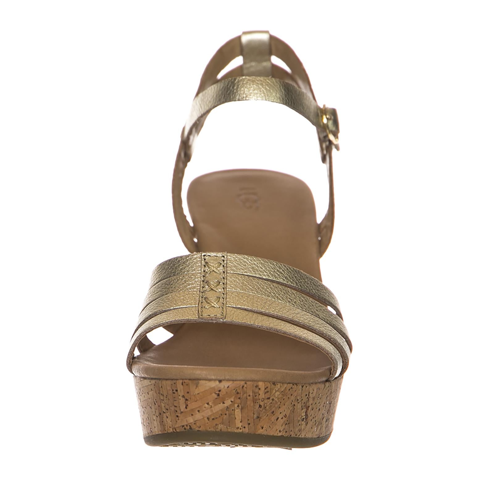 BRIGITTE METALLIC SOFT GOLD WOMEN UGSBRIGMETSG1010189W  UGG 