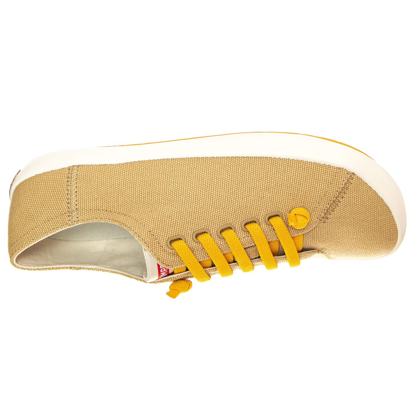Lona Botijo / Calle Houston G3D Peu Ram Beige - Scarpe Stringate Profilo Basso Uomo Beige 18869-097  CAMPER 