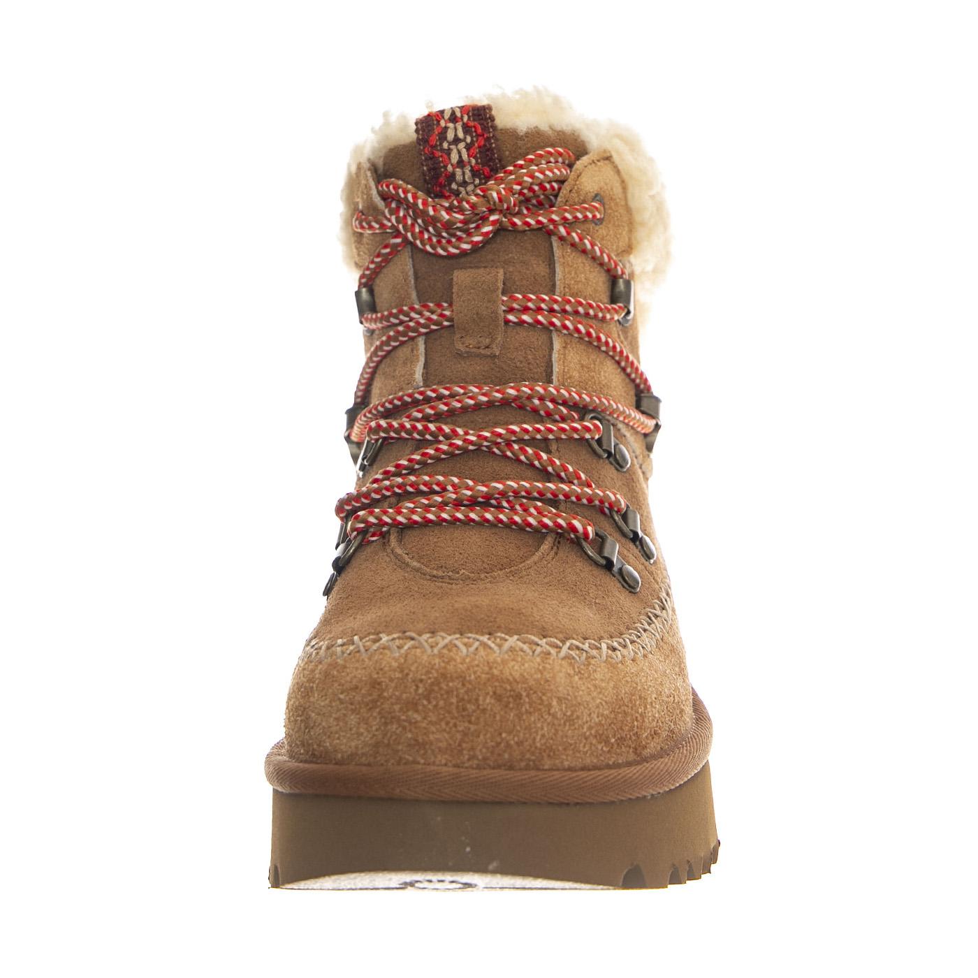 W Classic Alpine Lace-Up Chestnut - Stivali Donna Marroni UGSCALPLCHE1158271W  UGG 