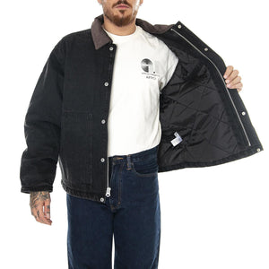 M' Work Around Jacket Faded Black - Giacca Invernale Uomo Nera 121800541-FBL  OBEY 