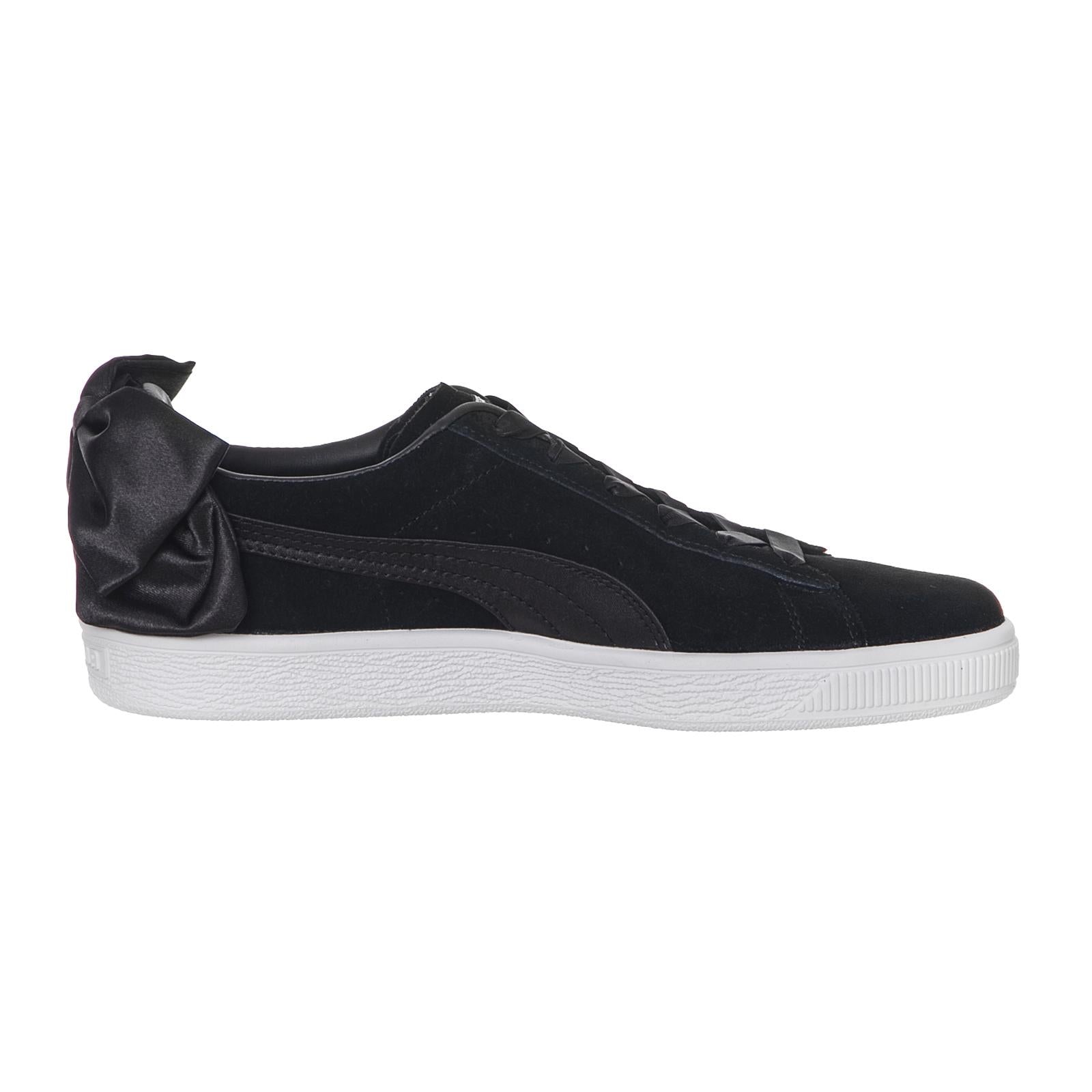 Suede Bow Wn s Puma Black-Puma Blac 36731704  PUMA 