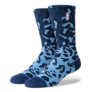 NBA Logoman Leopard Multicolored Socks - Calzini Blu / Multicolore M556A19LEO  STANCE 