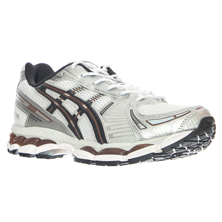 GEL-Kayano 12.1 - White / Graphite Grey - Scarpe Stringate Uomo Bianche / Grigie 1203A759-104 WHITE/GRAPHITE GREY ASICS 