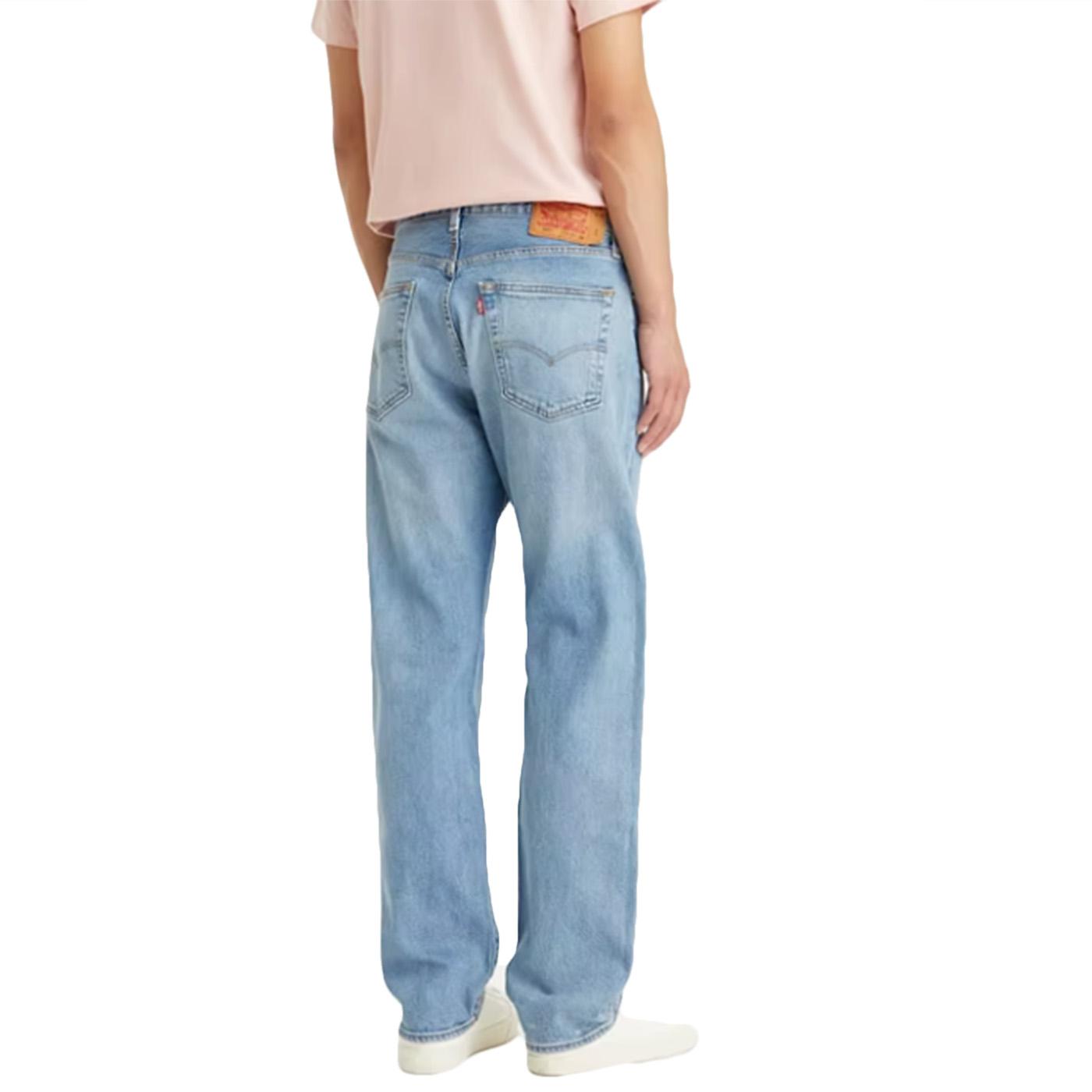 501 Levi's Original 1984 Mississipi Light Indigo Worn In - Pantaloni Denim Jeans Uomo Blu 00501-3483  LEVIS 