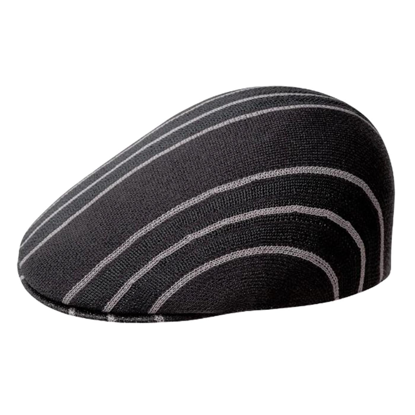 Don Stripe 507 Black - Cappello a Coppola Nero K3719-BK001  KANGOL 
