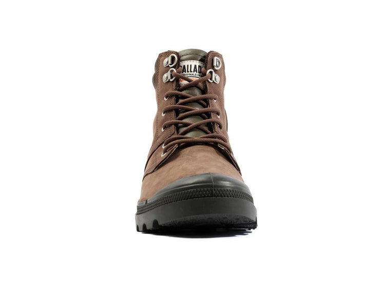 Pallabrousse Sc Wp + Cub - Scarpe Stringate Profilo Alto Uomo Marroni PAS08841-236-M  PALLADIUM 