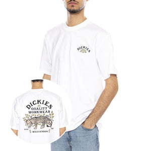 Fort Lewis SS Maglietta -- Maglietta Uomo Bianca DK0A4XO7WHX1 . DICKIES 