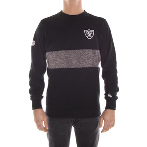 CONCRETE CREW NECK OAKLAND RAIDERS BLACK 11372552  NEW ERA 