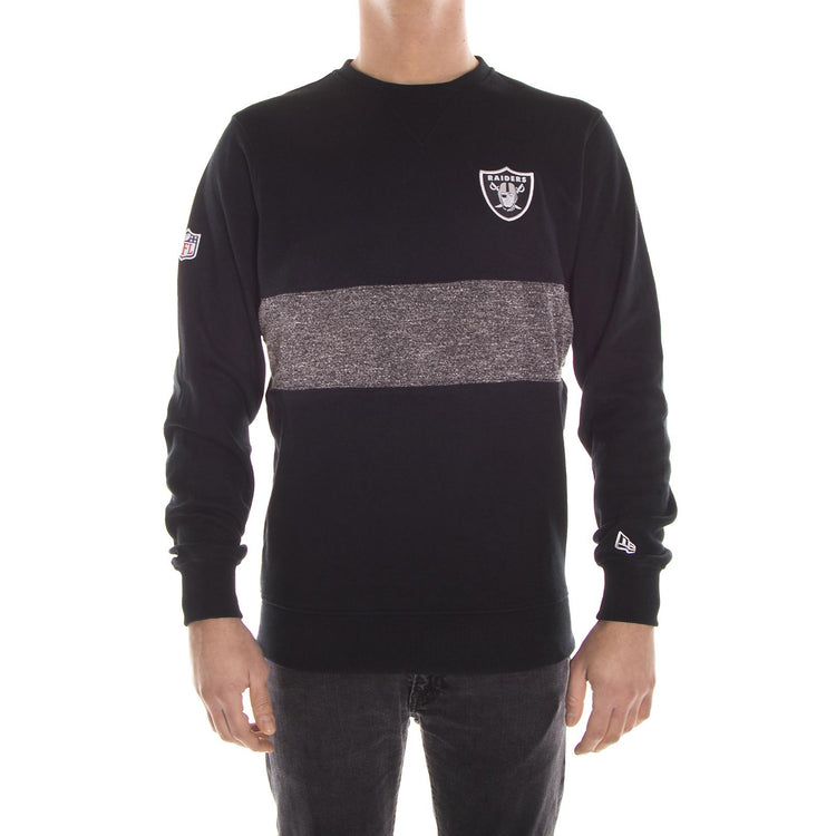 CONCRETE CREW NECK OAKLAND RAIDERS BLACK 11372552  NEW ERA 