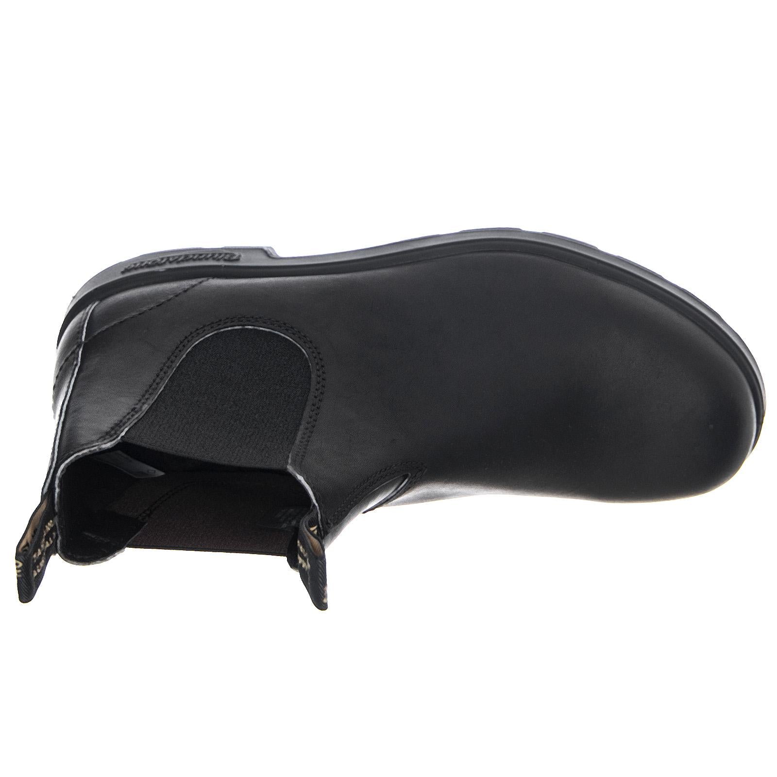 585 Chelsea Boot - Waxed Nubuk Leather - Stivaletti Unisex Neri 252 510 BLUNDSTONE 