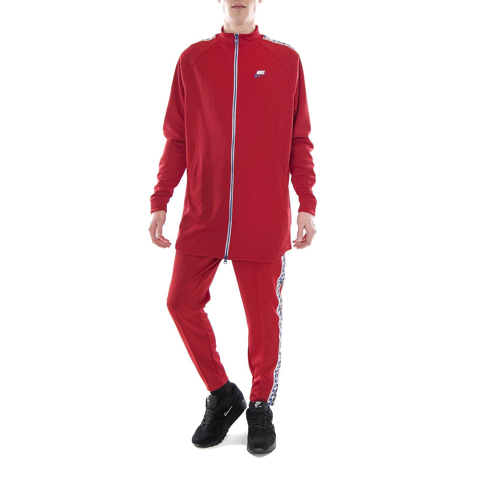M NSW TAPED PANT POLY GYM RED/SAIL AJ2297-687  NIKE 