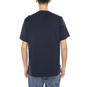 Iconic Pocket T-Shirt -- Maglietta Girocollo Uomo Navy AA_ICON_TS009_11 . AQUASCUTUM 