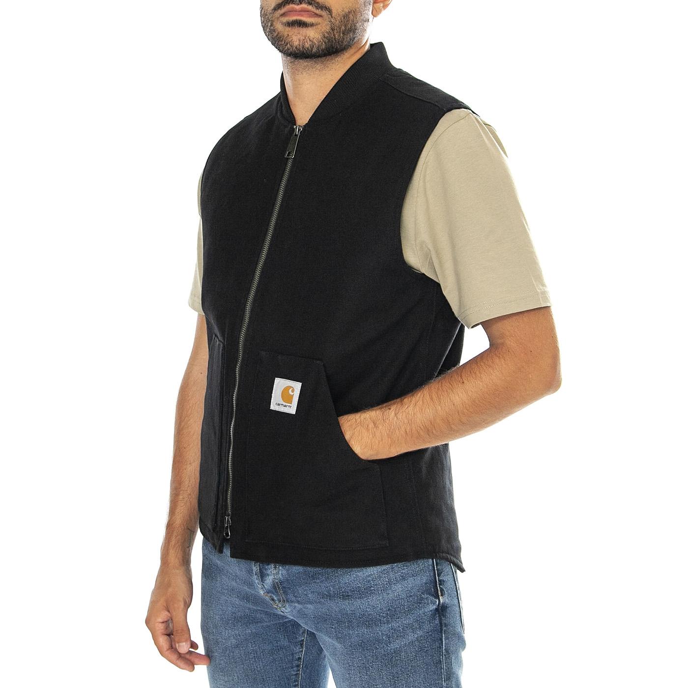 Classic Vest Black rigid - Giacca Smanicata Uomo Nera I015251.8901  CARHARTT WIP 