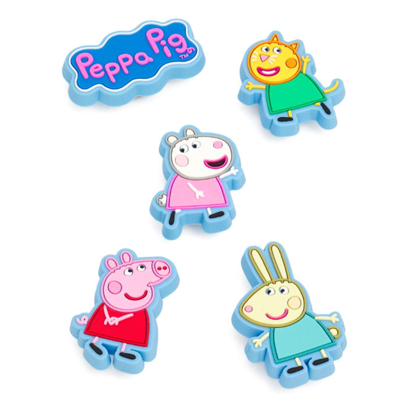 Peppa Pig 5 Pack UCOL - Set da 5 Pezzi di Charm Multicolore CR.3011 JIB-UCOL  CROCS 