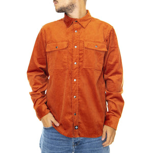 Ivel Shirt - Rust - Camicia Uomo Arancione 05 200357-RUS . DICKIES 
