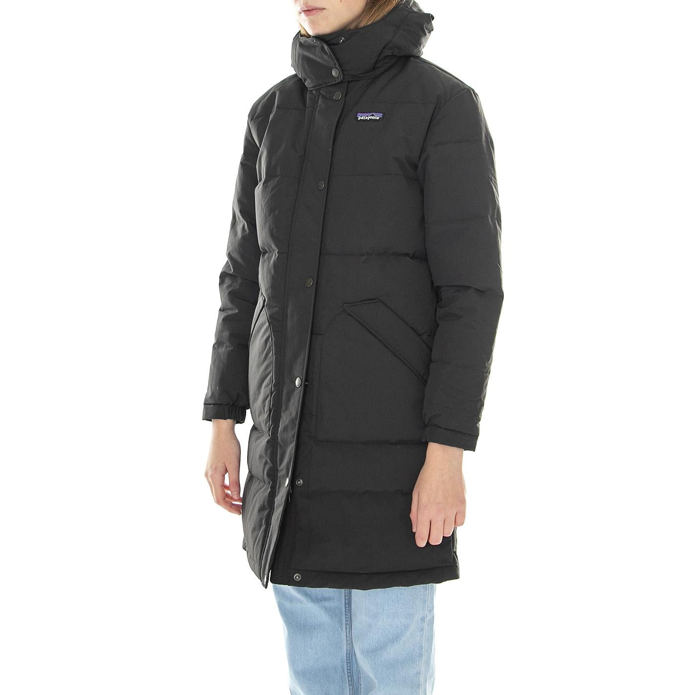 W's Downdrift Parka Black - Giacca Invernale con Cappuccio Donna Nera 20605-BLK  PATAGONIA 