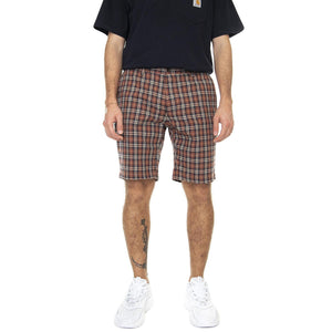 Heritage Check Short Brick Red - Bermuda Uomo Rossa / Multicolore 67214-938  BEN SHERMAN 