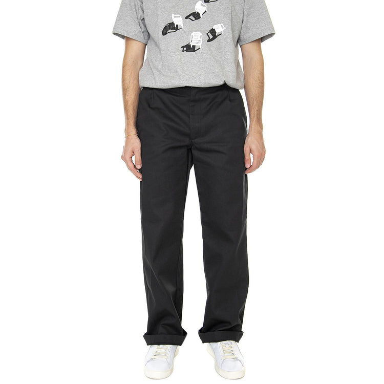 HIGHSNOBIETY X DICKIES Pant Black - Pantaloni Uomo Neri DK0A4XXMBLK1  DICKIES 