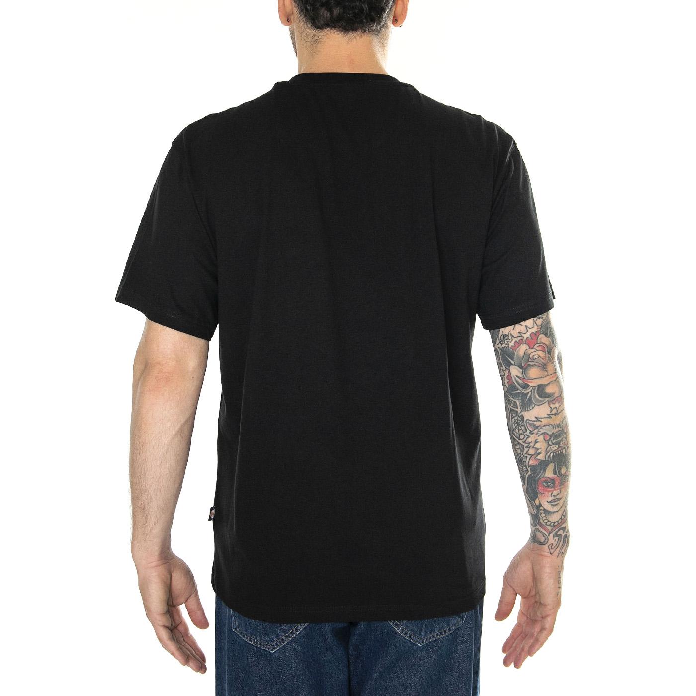 Luray Pocket Tee SS Black - Maglietta Girocollo Uomo Nera DK0A4YFCBLK1  DICKIES 
